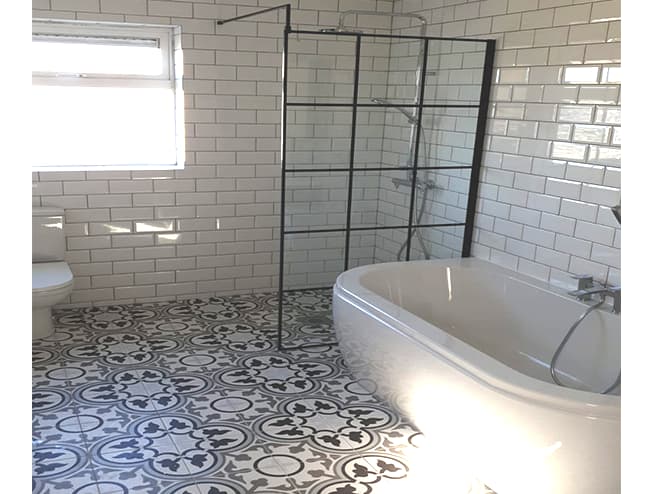 shower room for mobility